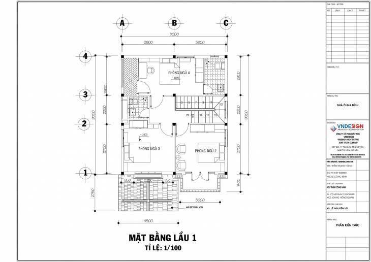 Mẫu nhà 2 tầng mặt tiền 8m 4 phòng ngủ hiện đại  Kiến Thiết Việt