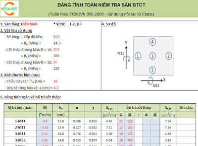 BẢNG TÍNH SÀN 20130325