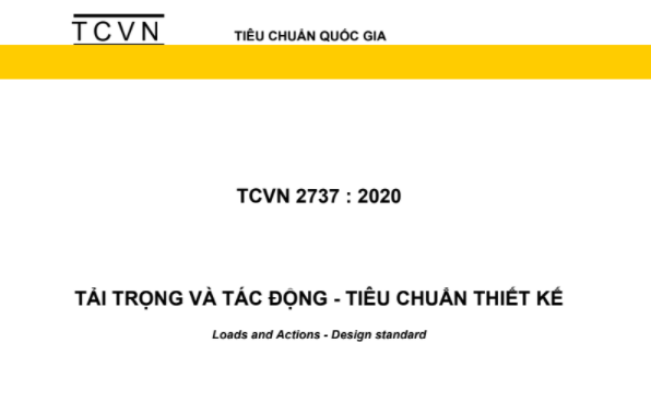 TCVN-2737-2020-Tải trọng và tác động – Tiêu chuẩn thiết kế