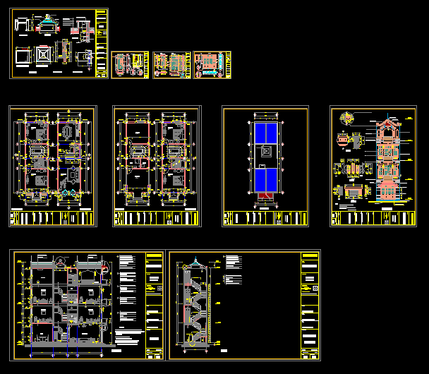 ban-ve-autocad-nha-pho