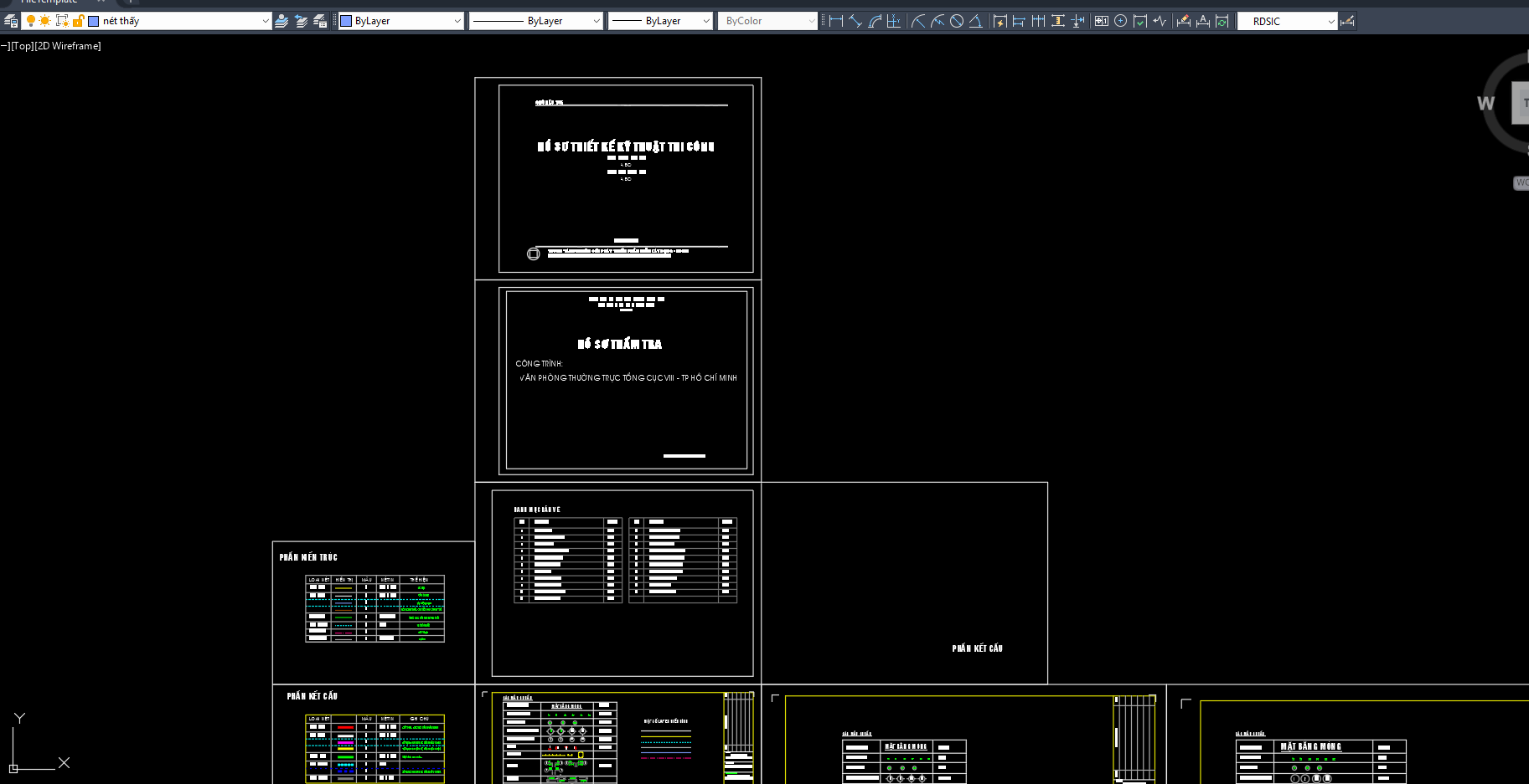 File mẫu Autocad theo tiêu chuẩn việt nam