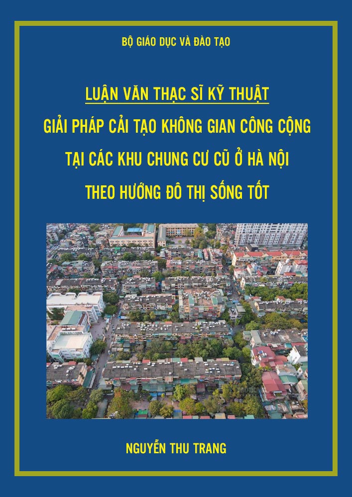 Giải pháp cải tạo không gian công cộng tại các khu chung cư cũ (KTV0352)