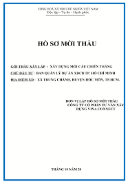 Hồ sơ mời thầu