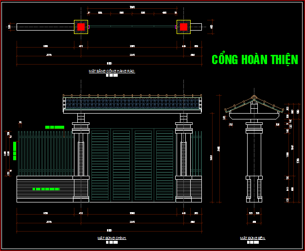 Mẫu thiết kế cổng