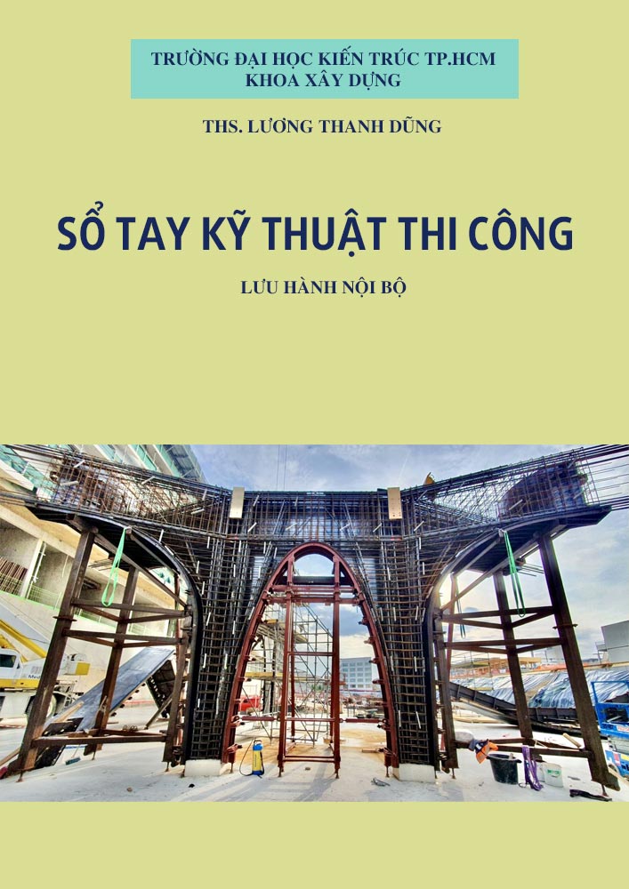 Sổ tay kỹ thuật thi công – Ths. Lương Thanh Dũng