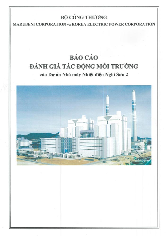 Báo cáo đánh giá tác động môi trường dự án nhà máy nhiệt điện Nghi Sơn (TTD0002)