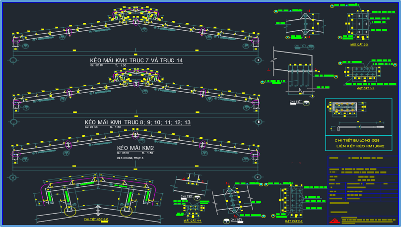 [TL] Bản vẽ thiết kế và dự toán nhà thép