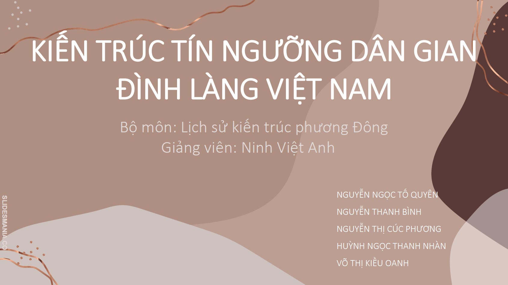 Kiến trúc tín ngưỡng dân gian đình làng Việt Nam (SVKT0093)