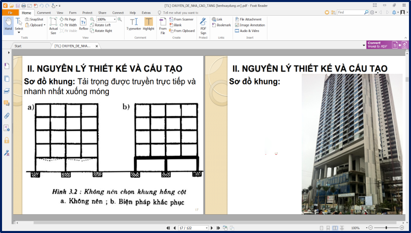 [Tài liệu] Quy trình tính toán và thiết kế nhà cao tầng