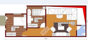 Thư viện cad_Mẫu bản vẽ nhà dân 5x13m