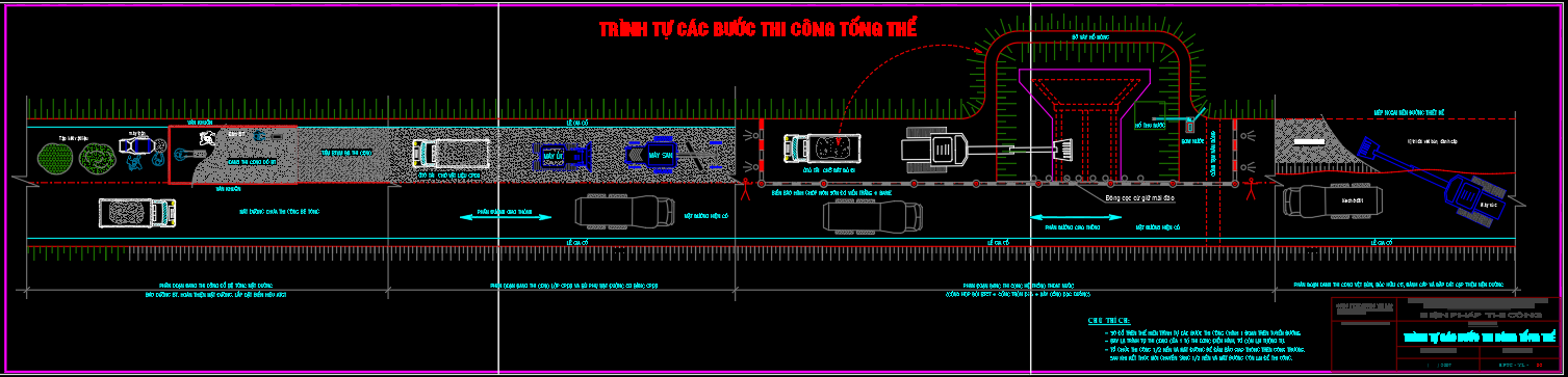 Biện pháp thi công đường BTXM (BV + Thuyết minh + tiến độ)