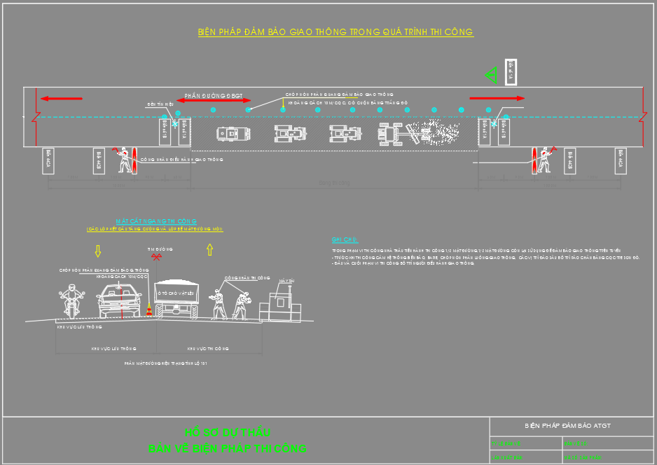 Biện pháp thi công đường nâng cấp cải tạo TL152
