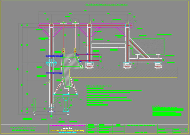 BPTC + BVTK xe đúc lan can cầu
