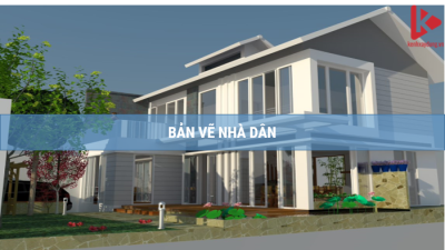 [BV] Bản vẽ nhà dân