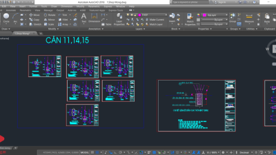 [BV] Shopdrawing Móng