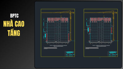 Download File Biện Pháp Thi Công Nhà Cao Tầng (Word + CAD) Chi Tiết Nhất