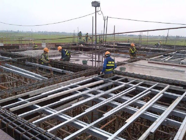 thi công cốp pha dầm sàn 3