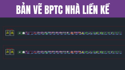 Tải Trọn Bộ Bản Vẽ & Thuyết Minh Biện Pháp Thi Công Nhà Ở Liền Kề