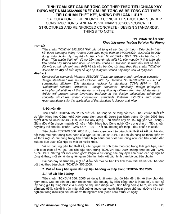 Tải Trọn Bộ File Excel Tính Toán Kết Cấu Bê Tông Cốt Thép (TCVN & BS)