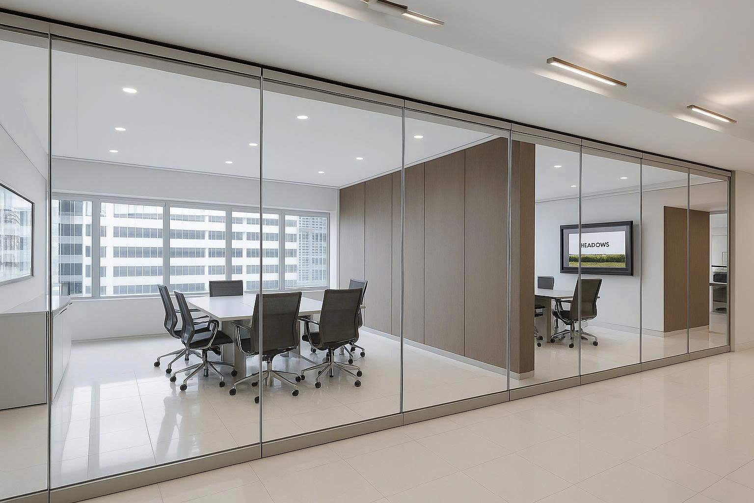 Biện pháp thi công vách kính hai lớp chống ồn cho cao ốc văn phòng