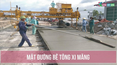 [BPTC] Biện pháp thi công và báo cáo kết quả rải thử mặt đường bê tông xi măng