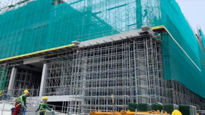 [BPTC] Biện pháp thi công giàn giáo bao che nhà cao tầng