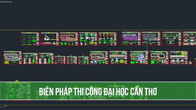 [BPTC] Biện pháp thi công phần thân Đại học Cần Thơ