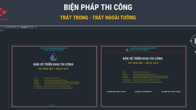 [BPTC] Biện pháp thi công Trát Tường