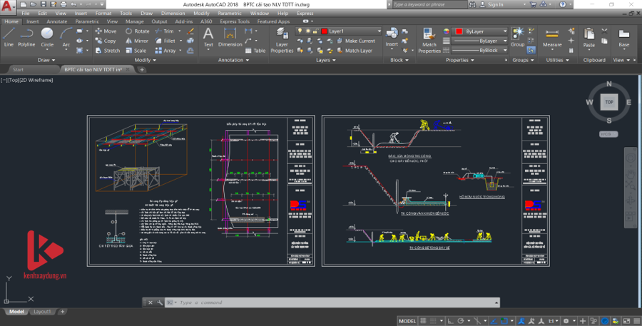 [BV] Biện pháp thi công Nhà làm việc thể dục thể thao