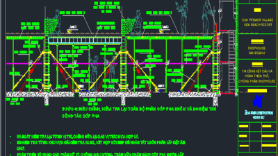 [BV] Biện Pháp Thi Công Tháo Dỡ Cốt Pha