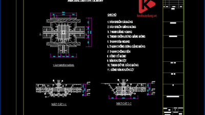 [BV] Biện pháp thi công ván khuôn móng
