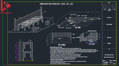 [BV] Biện Pháp Thi Công Xây Trát – Ốp Lát
