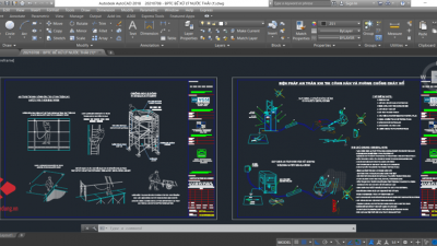 [BV] Biện pháp thi công xử lý nước thải