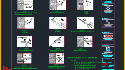 [BV] Thi công khoan cấy thép điển hình