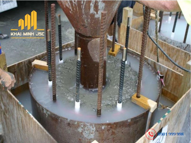 Thi công móng sâu bằng tường vây liên tục trong khu đô thị